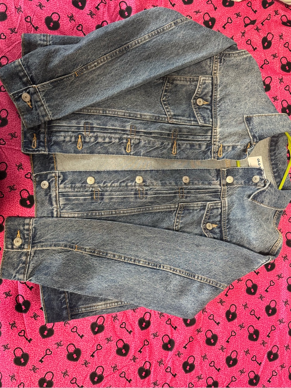 Old Navy Classic Blue Denim Jacket for Women